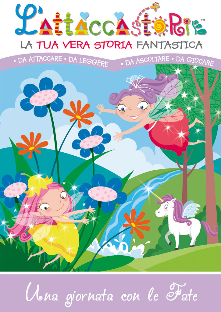 Una giornata con le fate: libro personalizzato per bambine