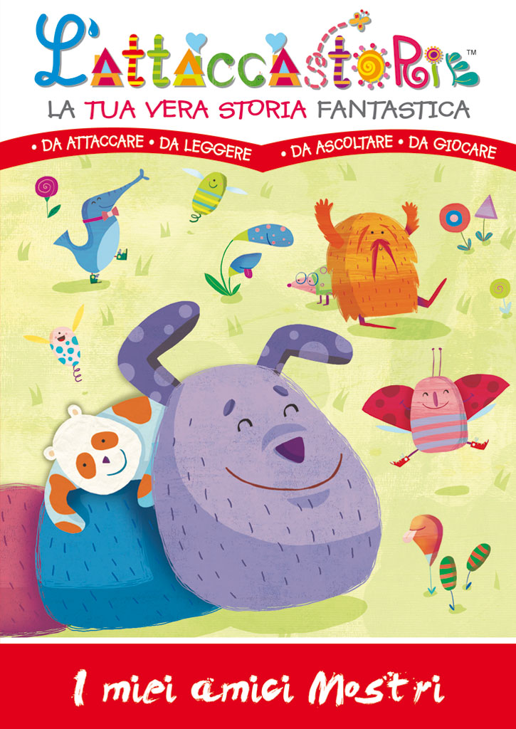 I miei amici mostri: libro personalizzato per bambini